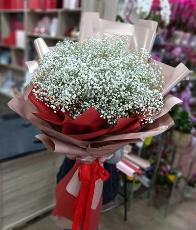 Букет цветов из: Гипсофила в Чишмах